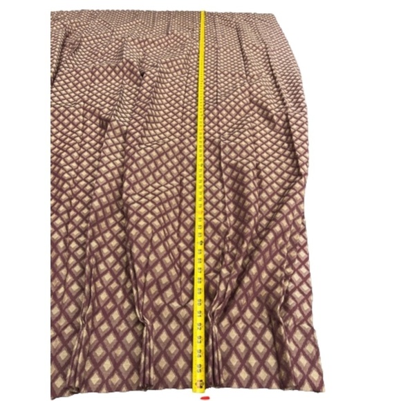 Set of 2 Custom Made Modern Curtain Drapes High Double Ceiling Lined De… - Picture 10 of 13